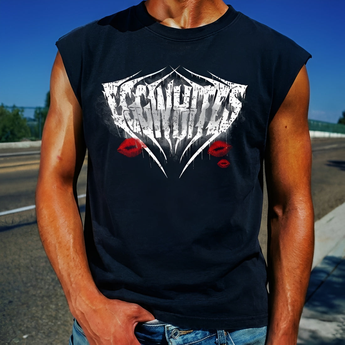 KISSES TANK TOP