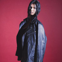 Dark Matter Leather Biker Jacket