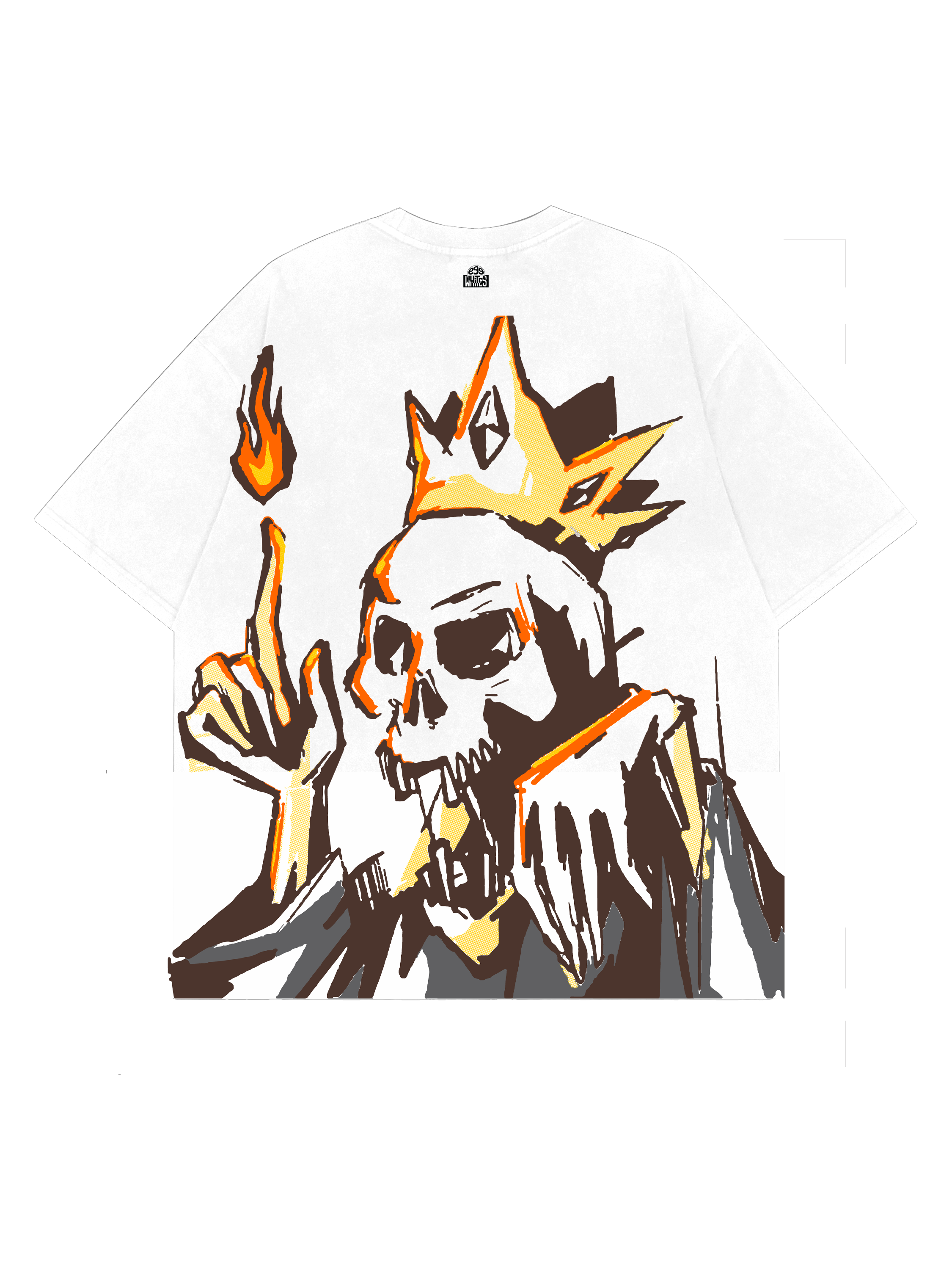 SKULL FIRE TEE