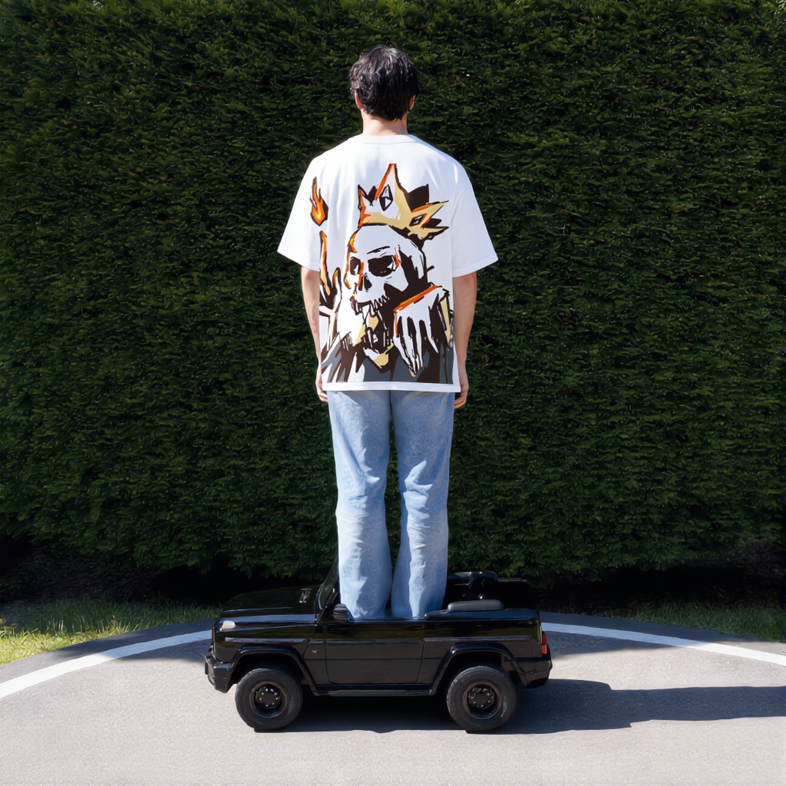 SKULL FIRE TEE